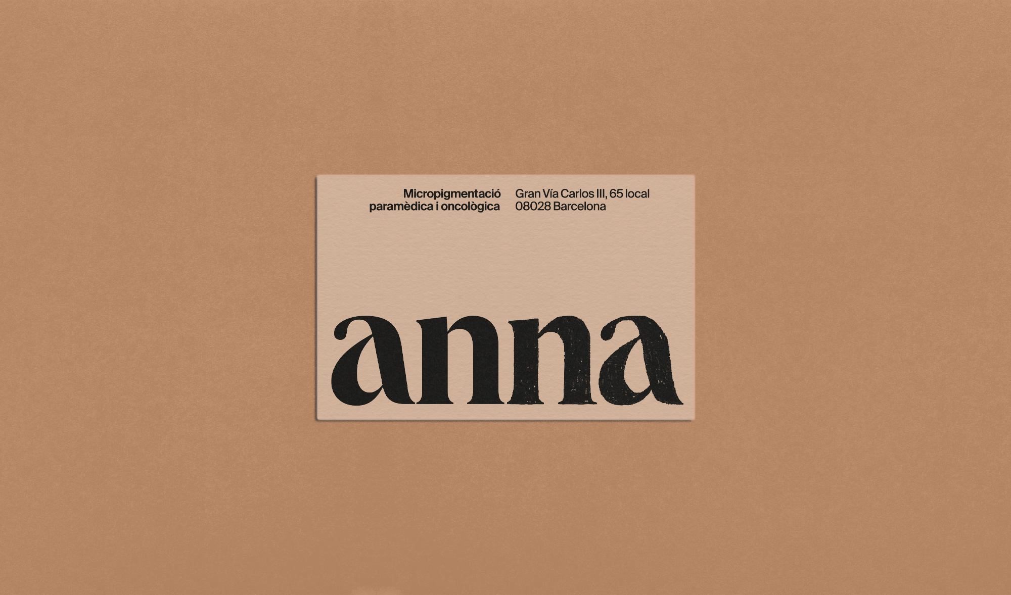 Logotip per l'Anna, micropigmentació oncològica i paramèdica