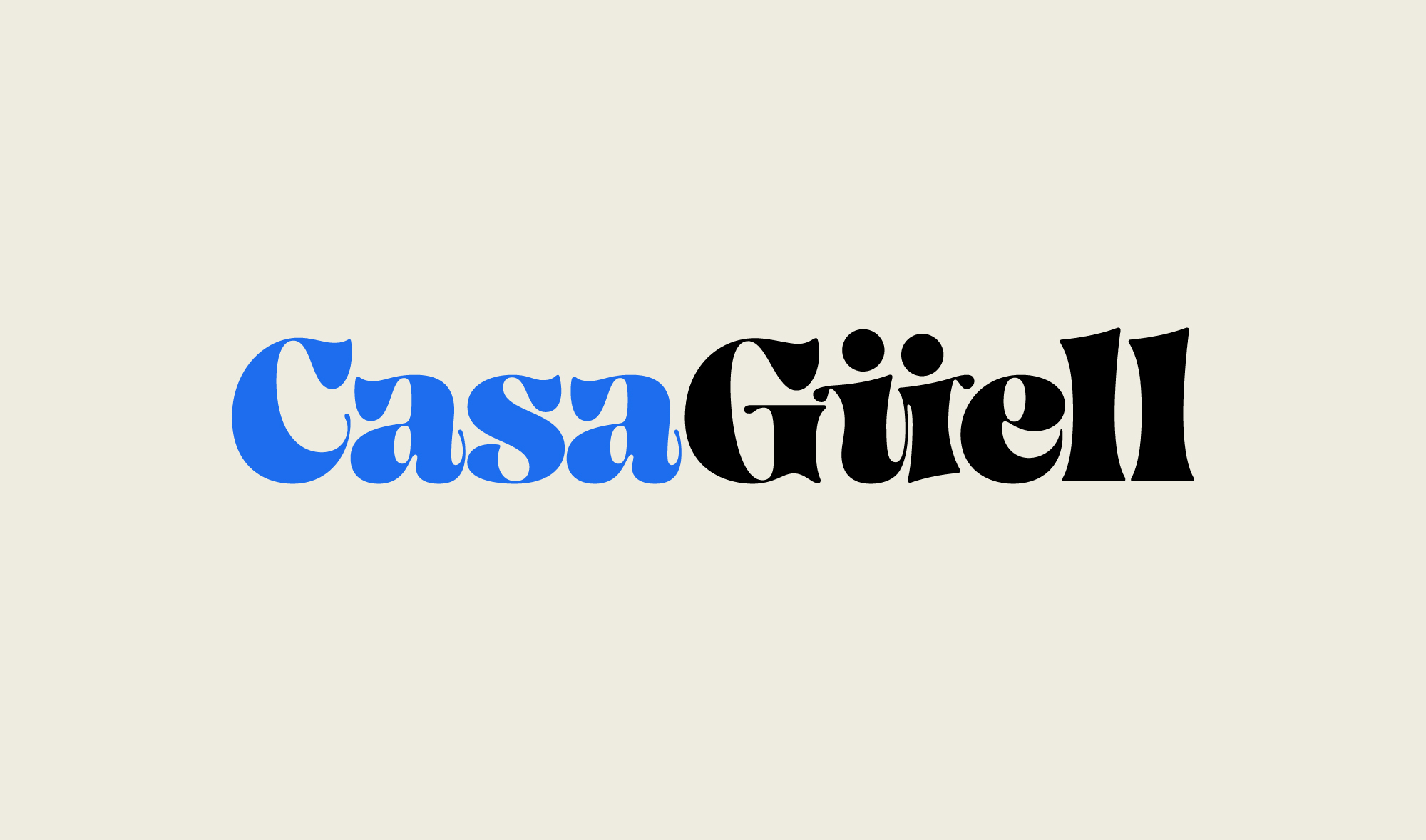 Logotip del restaurant Casa Güell