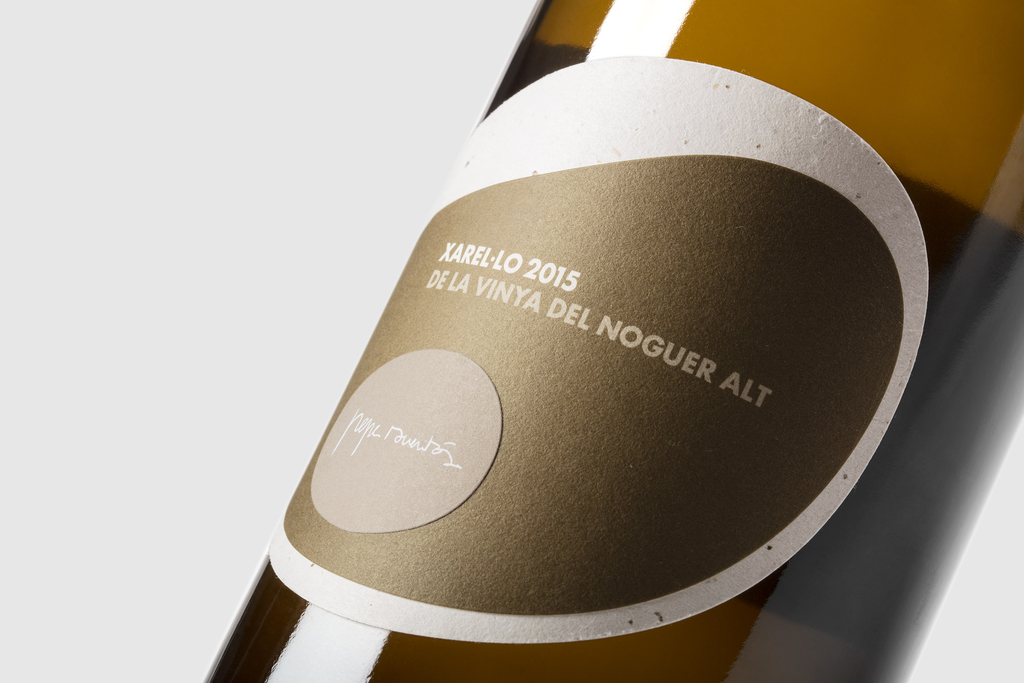 Detall del Xarel·lo de la vinya del Noguer Alt