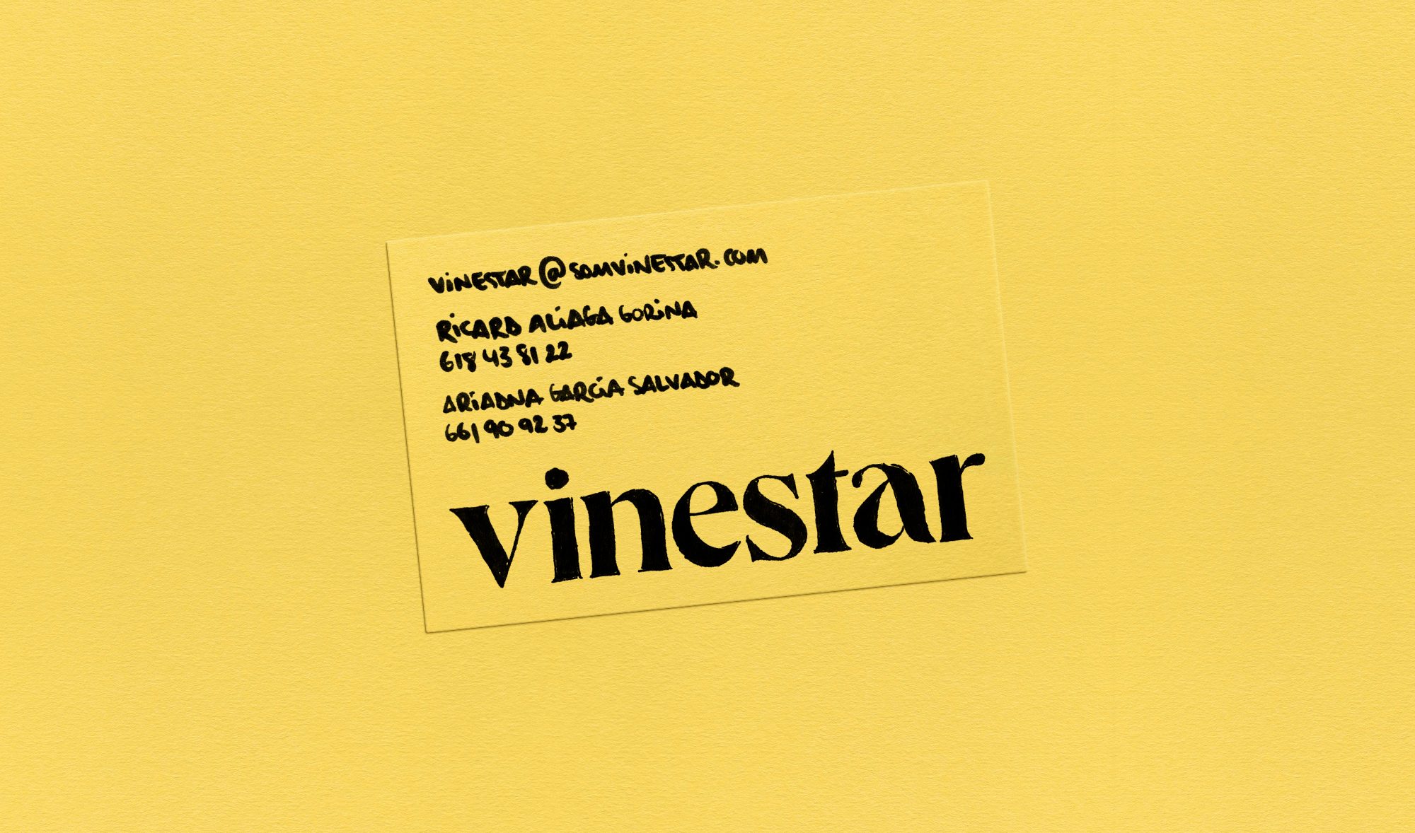 Business card Vinestar